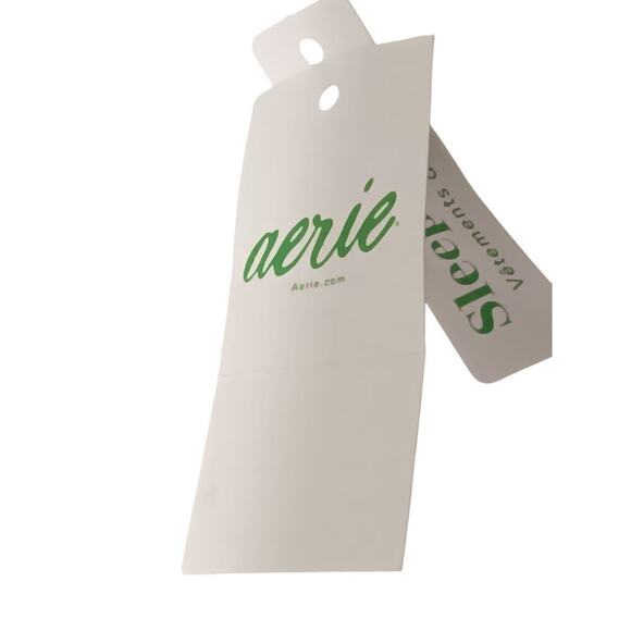 Aerie Plaid Flannel Romper Size Small New with Tags Sleeveless Pockets - Picture 12 of 13